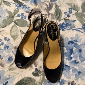 Cole Haan Black Patent Leather Heels